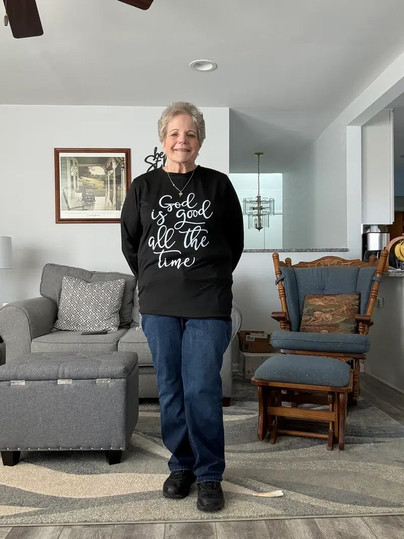 Linda H. after treatment