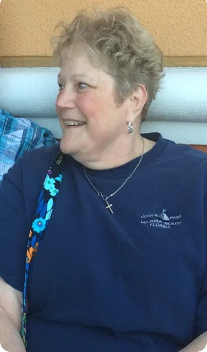 Linda H. before treatment